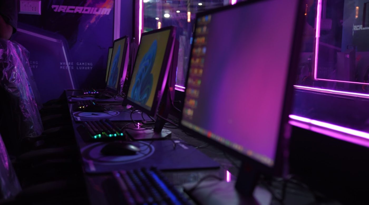 360Hz gaming monitors at Arcadium